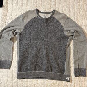 REIGNING CHAMP - Heather/Marled Gray Sweater